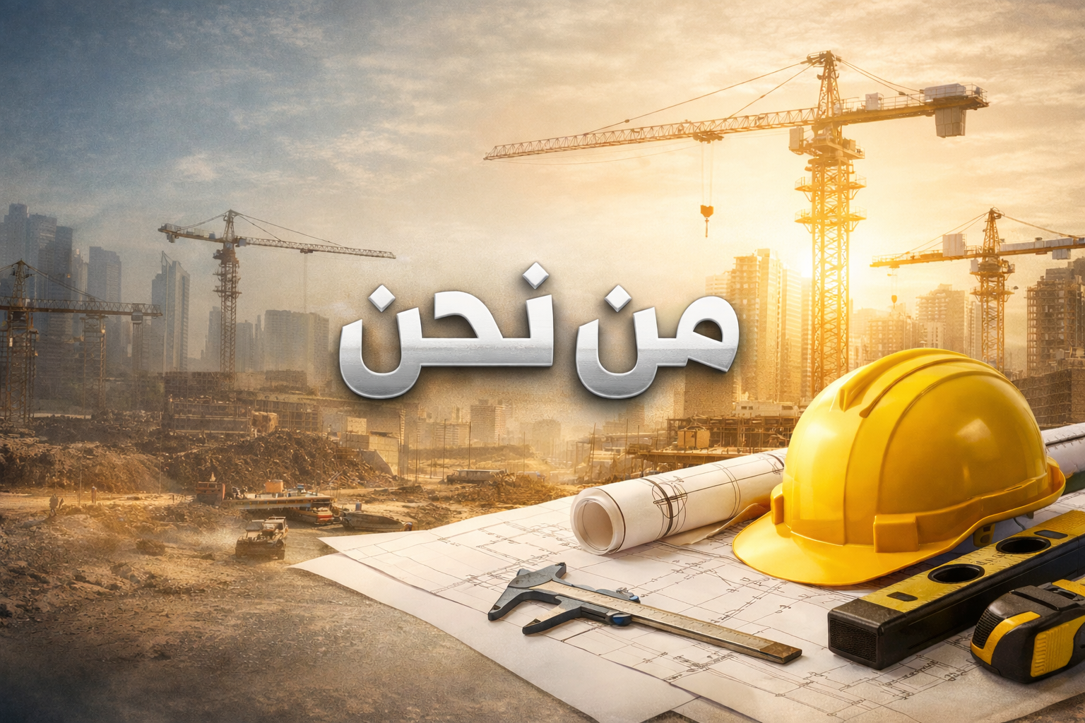 أعمال البناء والمقاولات
